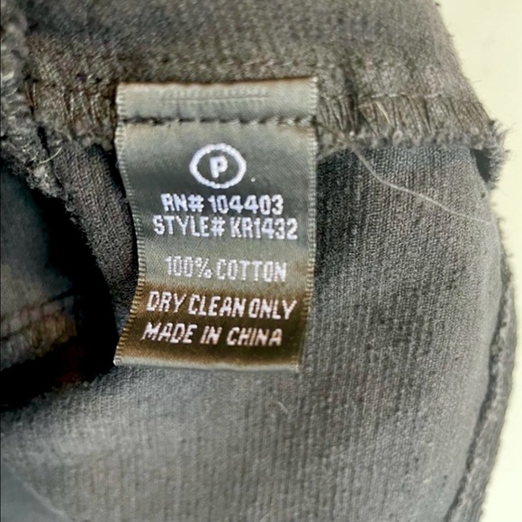 Black Corduroy Tie Wrap Mini Skirt Size Small - Picture 5 of 6